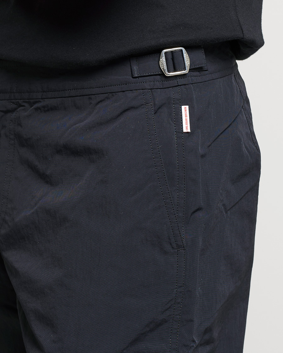 Orlebar Brown Dane III Long Leg Swim Shorts Black