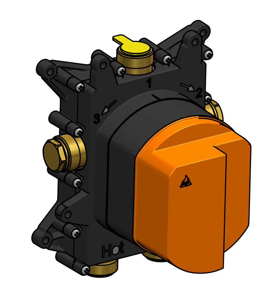 Hotbath Archie MB009 inbouwbox