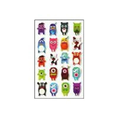 Maildor - 1 feuille gommettes monstres -