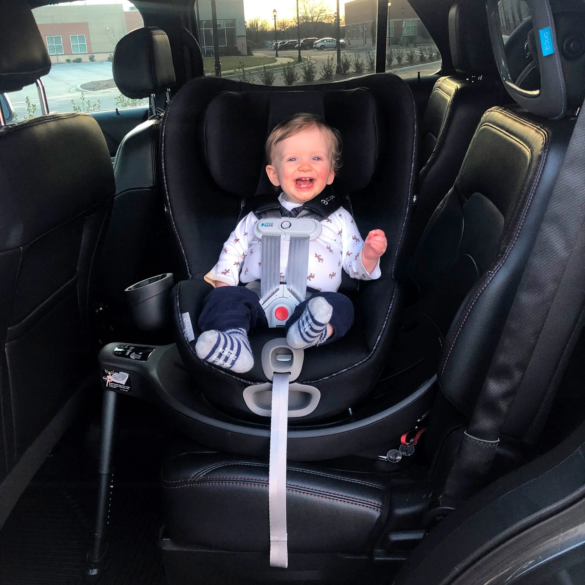 Cybex Siège d'Auto Sirona S Rotatif 360° avec Sensorsafe - Mannathan Gris