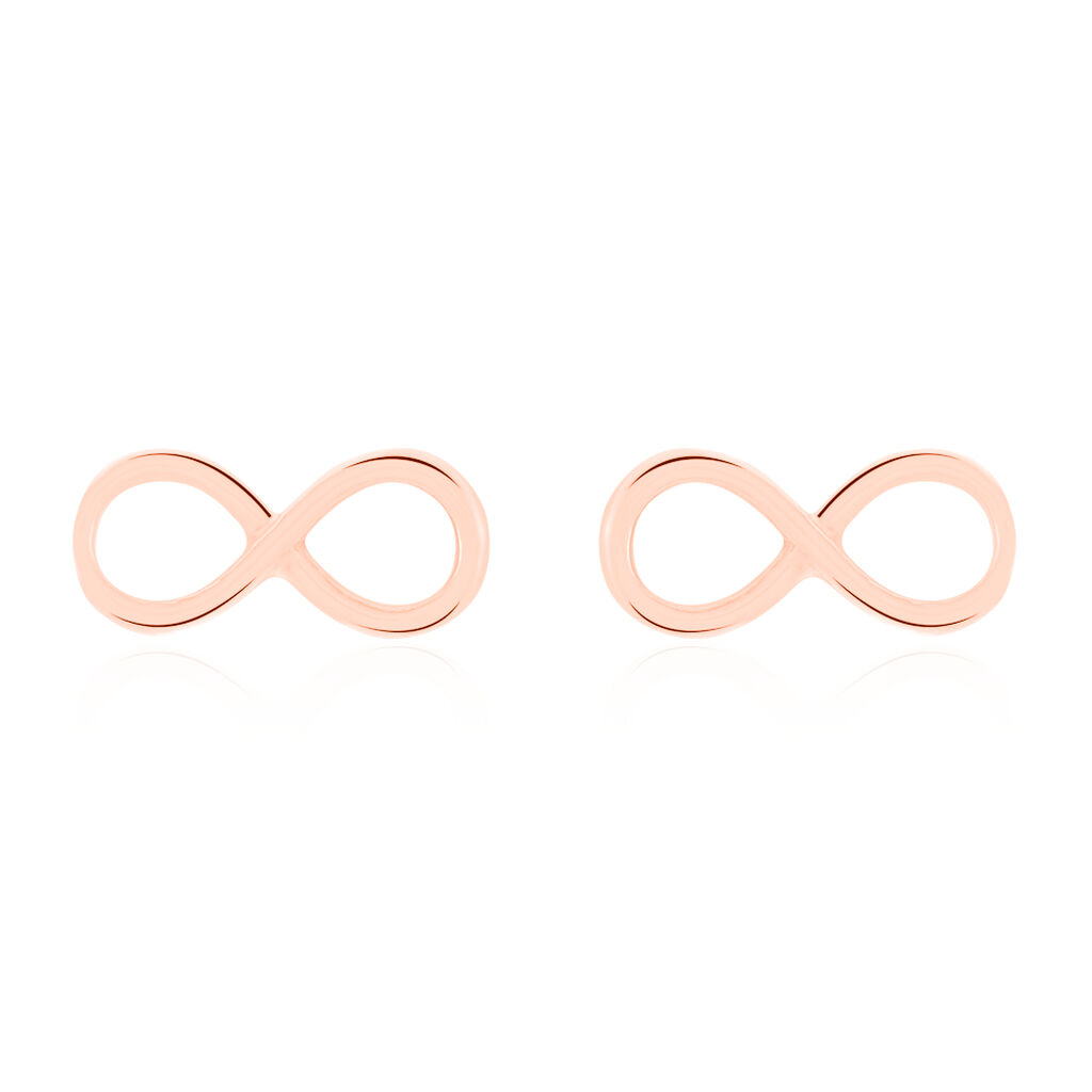 Boucles D'oreilles Pendantes Castilla Argent Rose