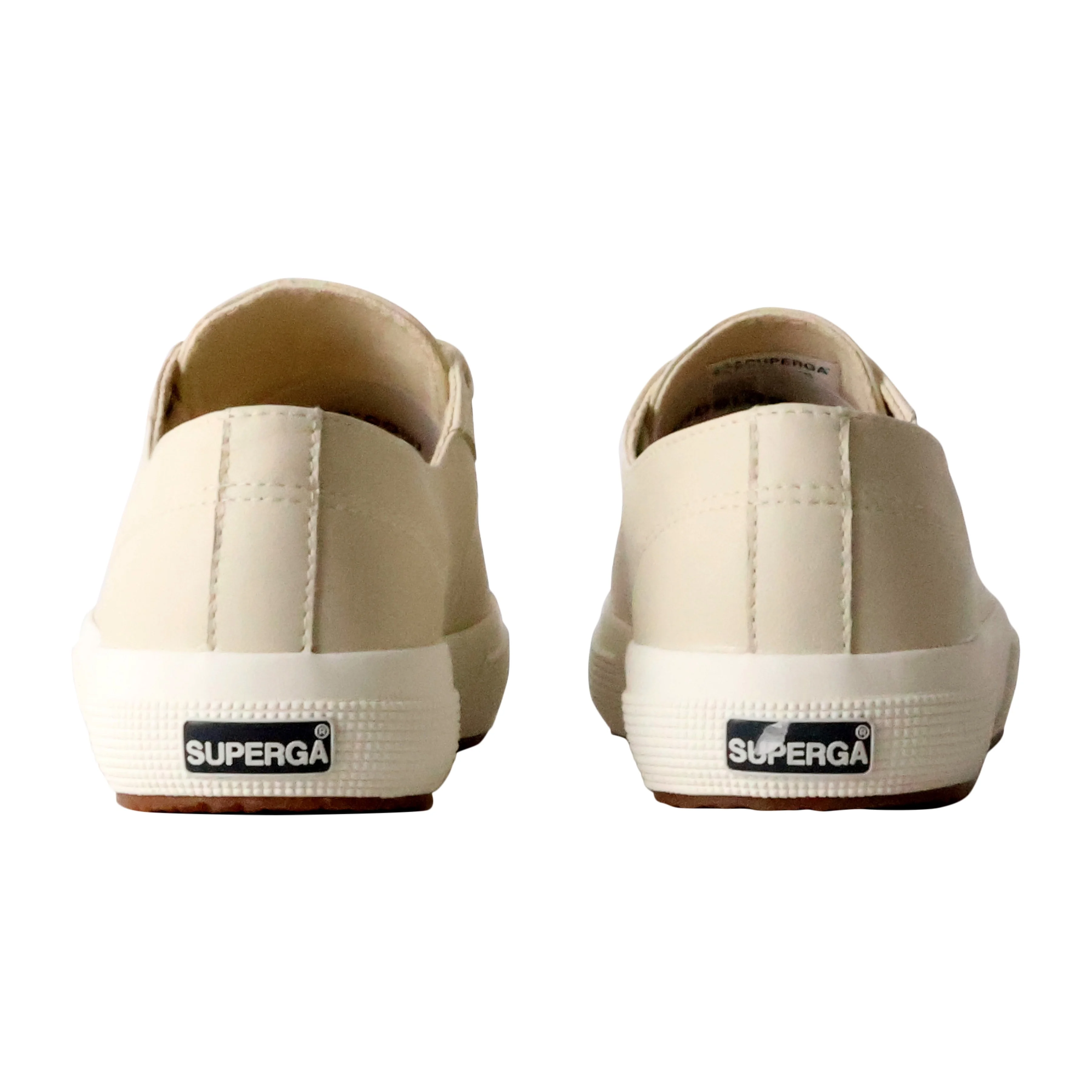 Basket basse cuir superga nappa | Beige