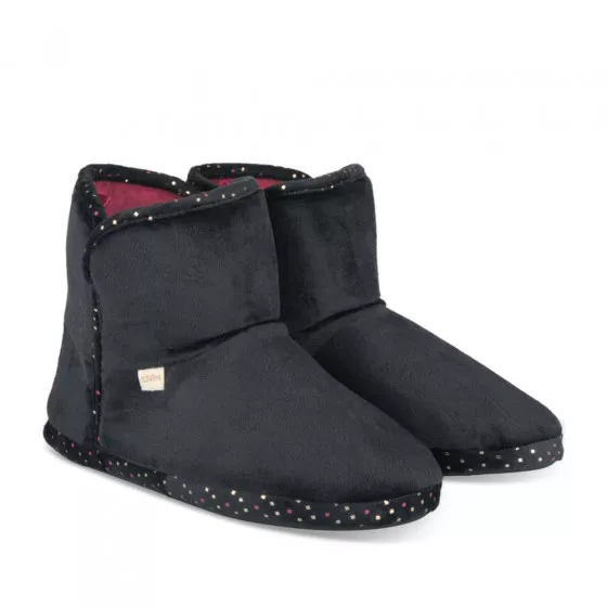 Chaussons bottines NOIR DIM