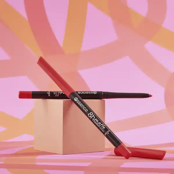 8h matte comfort lipliner 09 Fiery Red