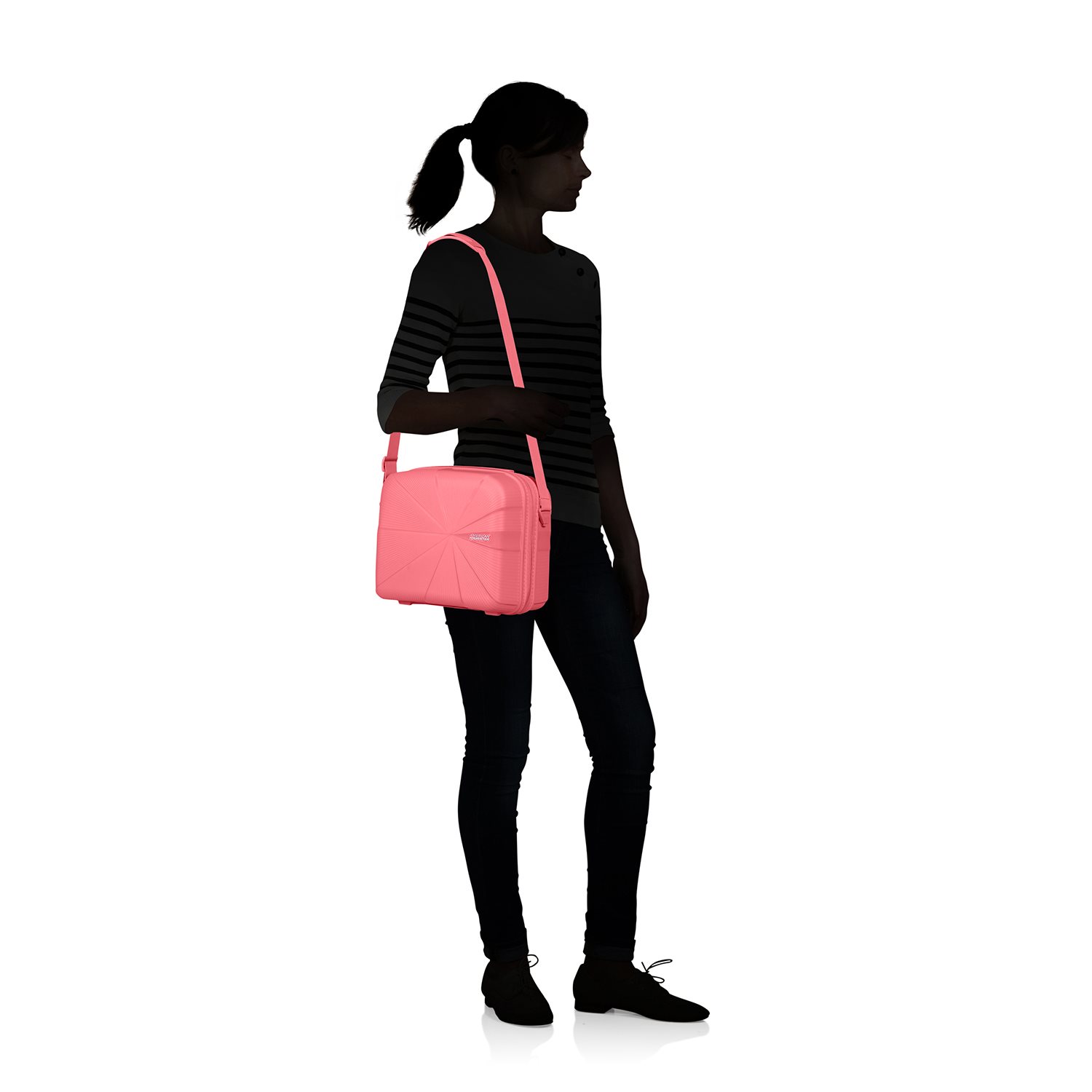American Tourister Starvibe Beauty Case sun kissed coral