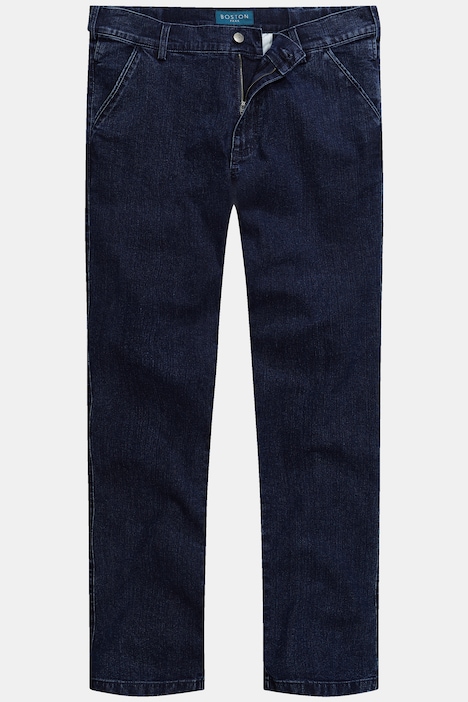 Boston Park Jeans, Traveller-Bund, Flat Front, Regular Fit, bis 72/36