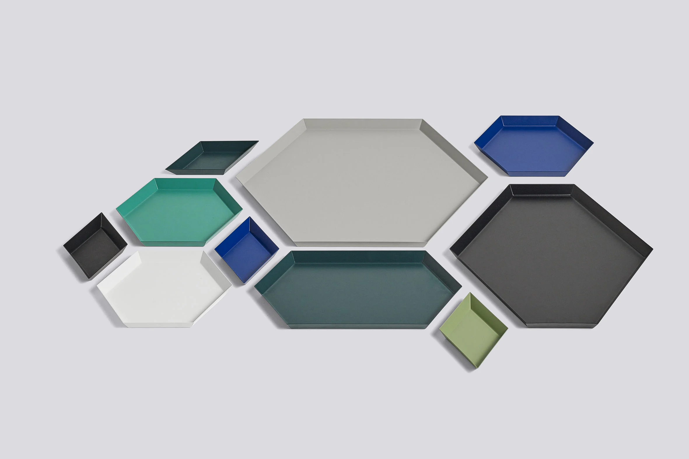 KALEIDO SMALL - Plateau métal | Blanc