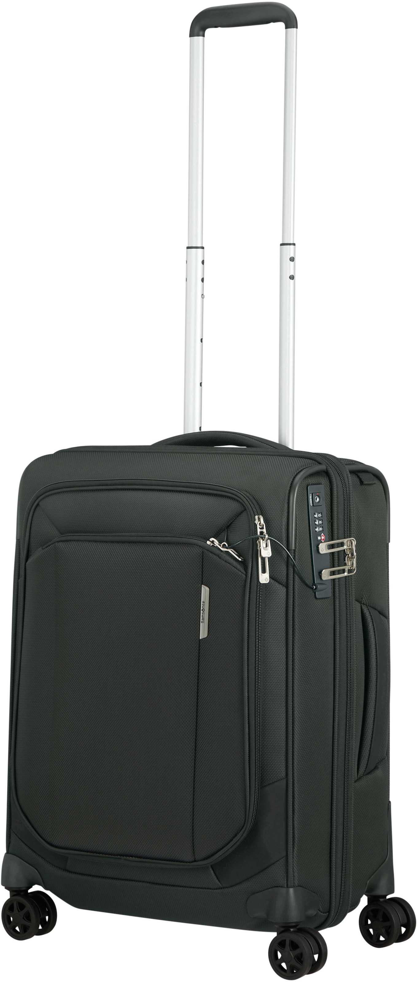 Samsonite Weichgepäck-Trolley »RESPARK exp, verschiedene Grössen und Farben« 43 l 4 Rollen Reisekoffer Aufgabegepäck Reisegepäck mit Volumenerweiterung