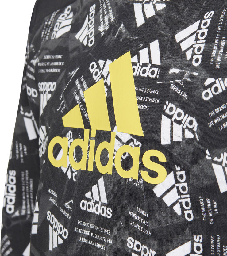 adidas Logo hættetrøje Sort