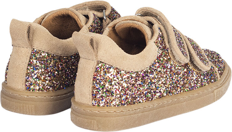 ANGULUS Funklende glitter-sneaker med ruski 8319