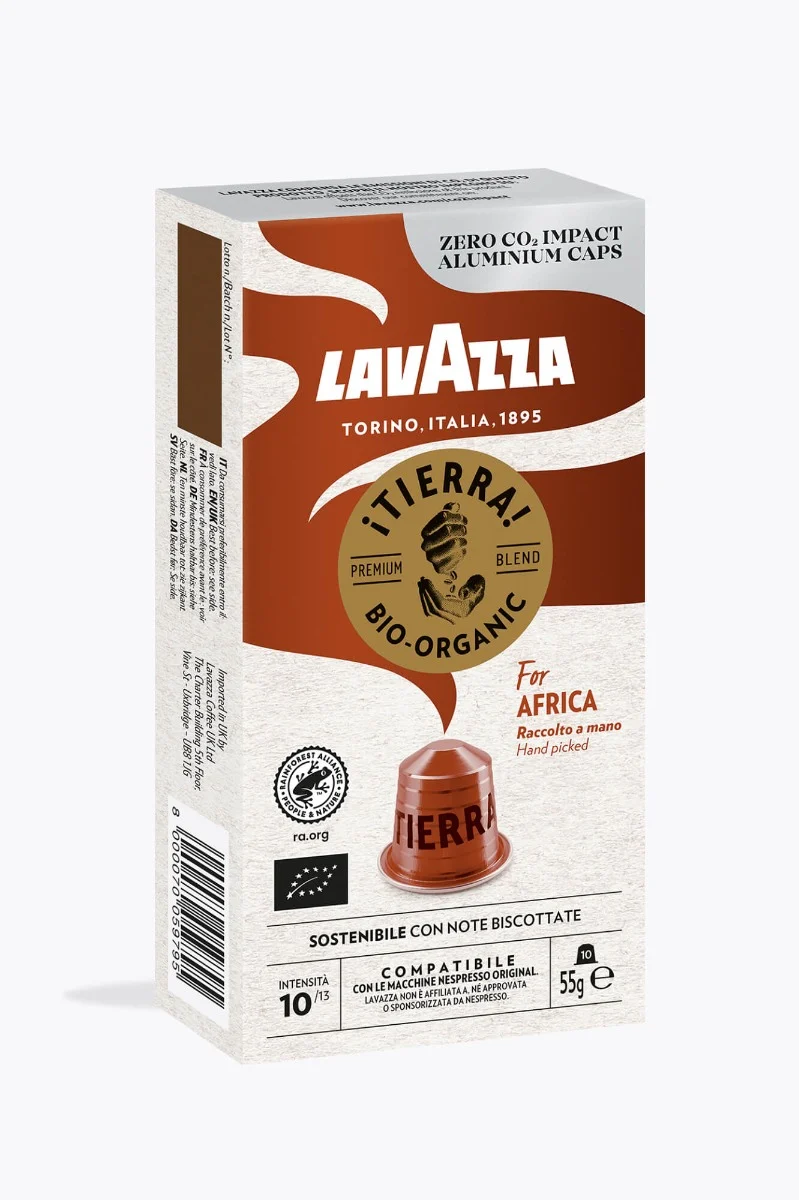 Lavazza Espresso Tierra For Africa Bio-Organic 10 Kapseln Nespresso® kompatibel