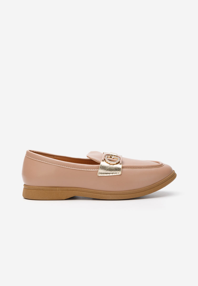 Mocassins élégants femme kaki Garina
