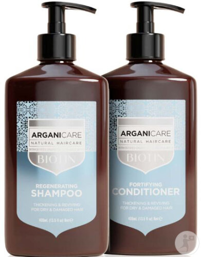 Arganicare Coffret Fortifiant & Réparateur À La Biotine 2 Produits