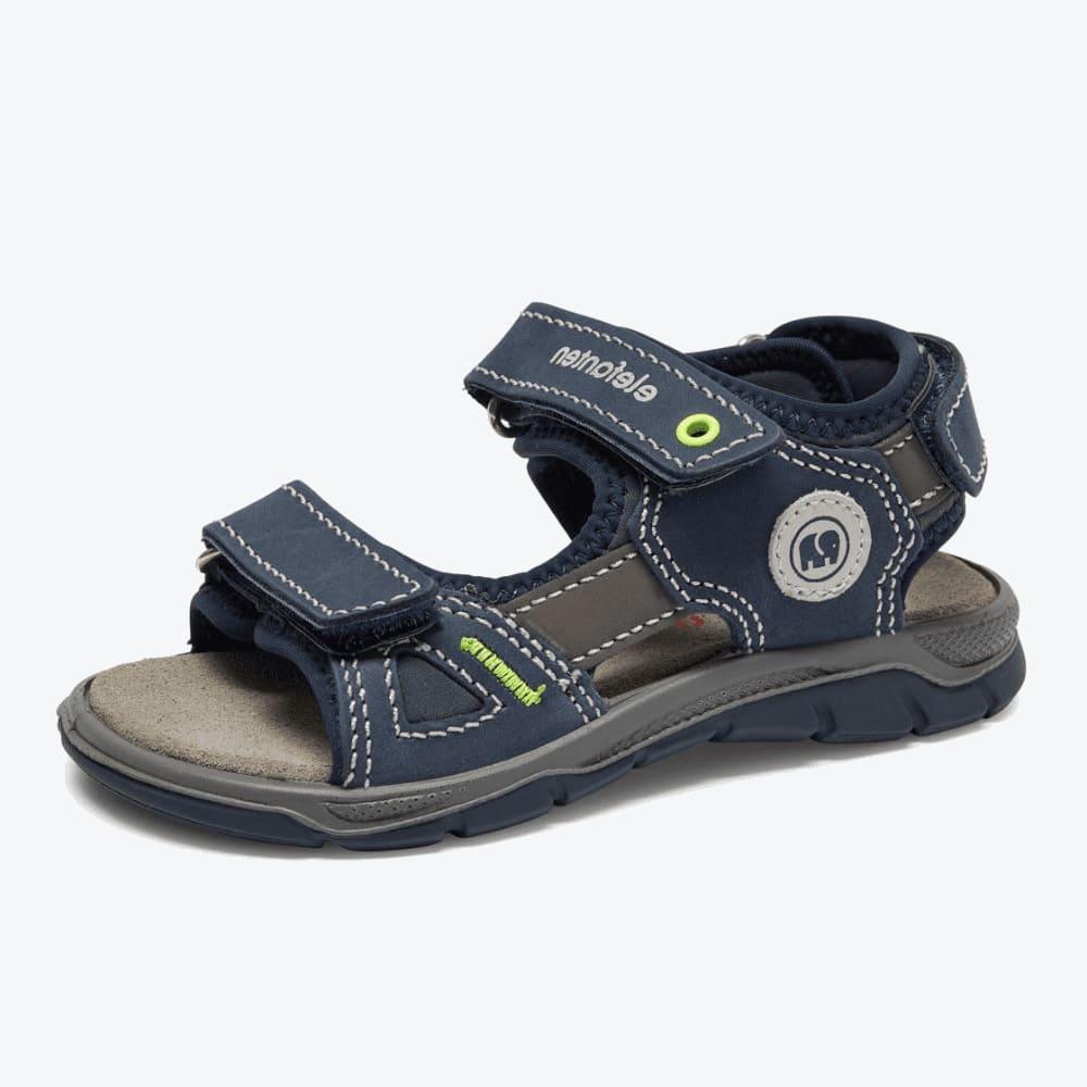 Elefanten Kindersandalen - Sprinter Spider - Blau/Grau
