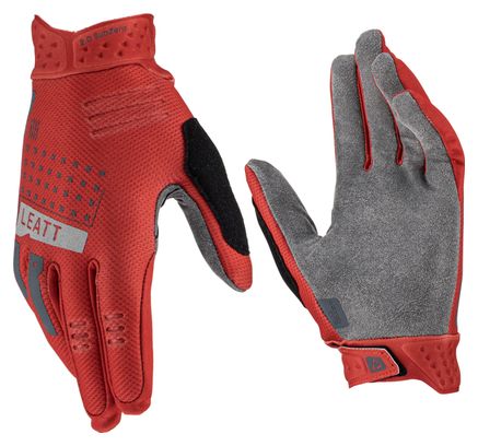 Gants Longs Leatt MTB 2.0 SubZero Rouge
