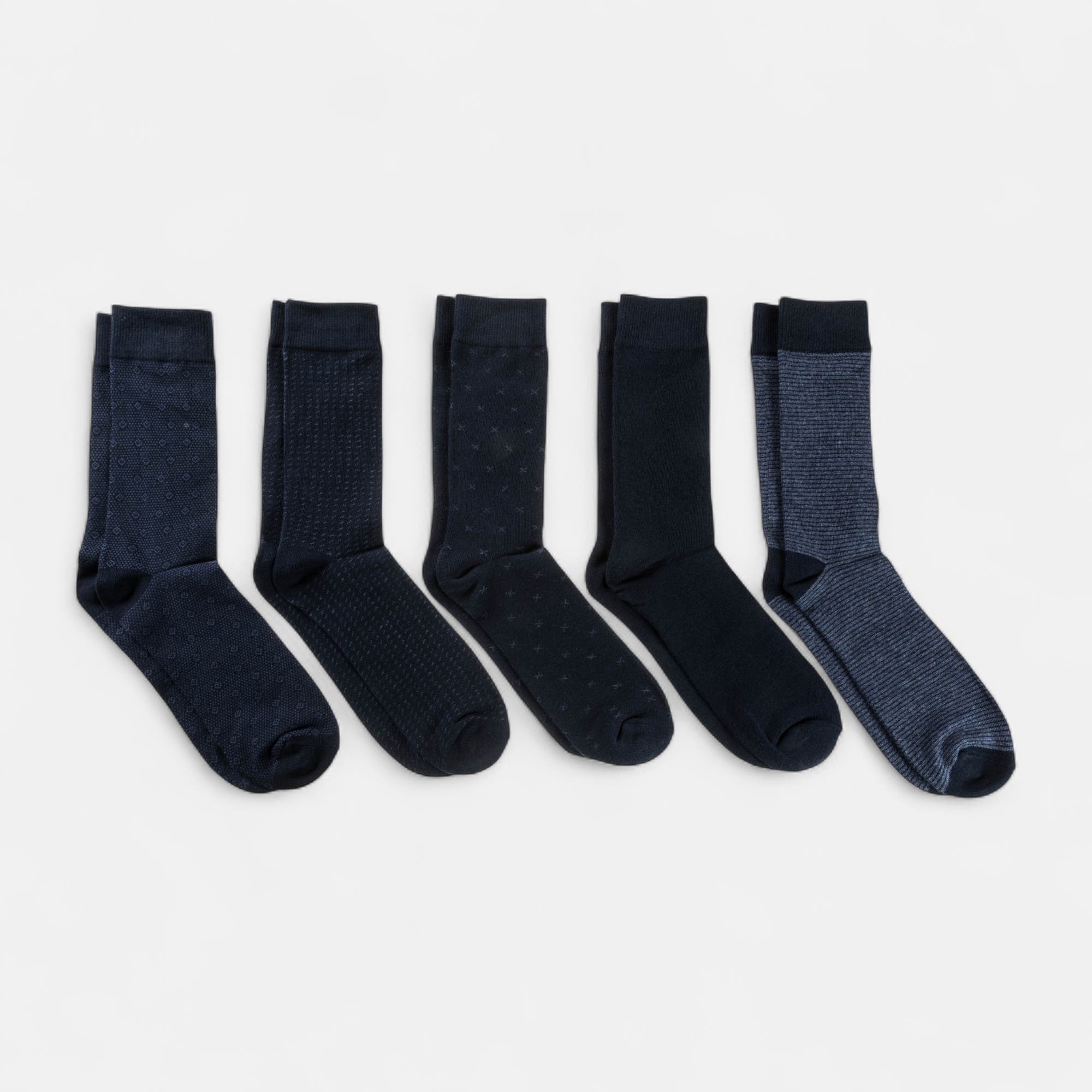 Chaussettes Homme bleu marine
