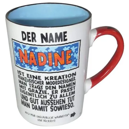Depesche Weltbester Becher mit Name Nadine