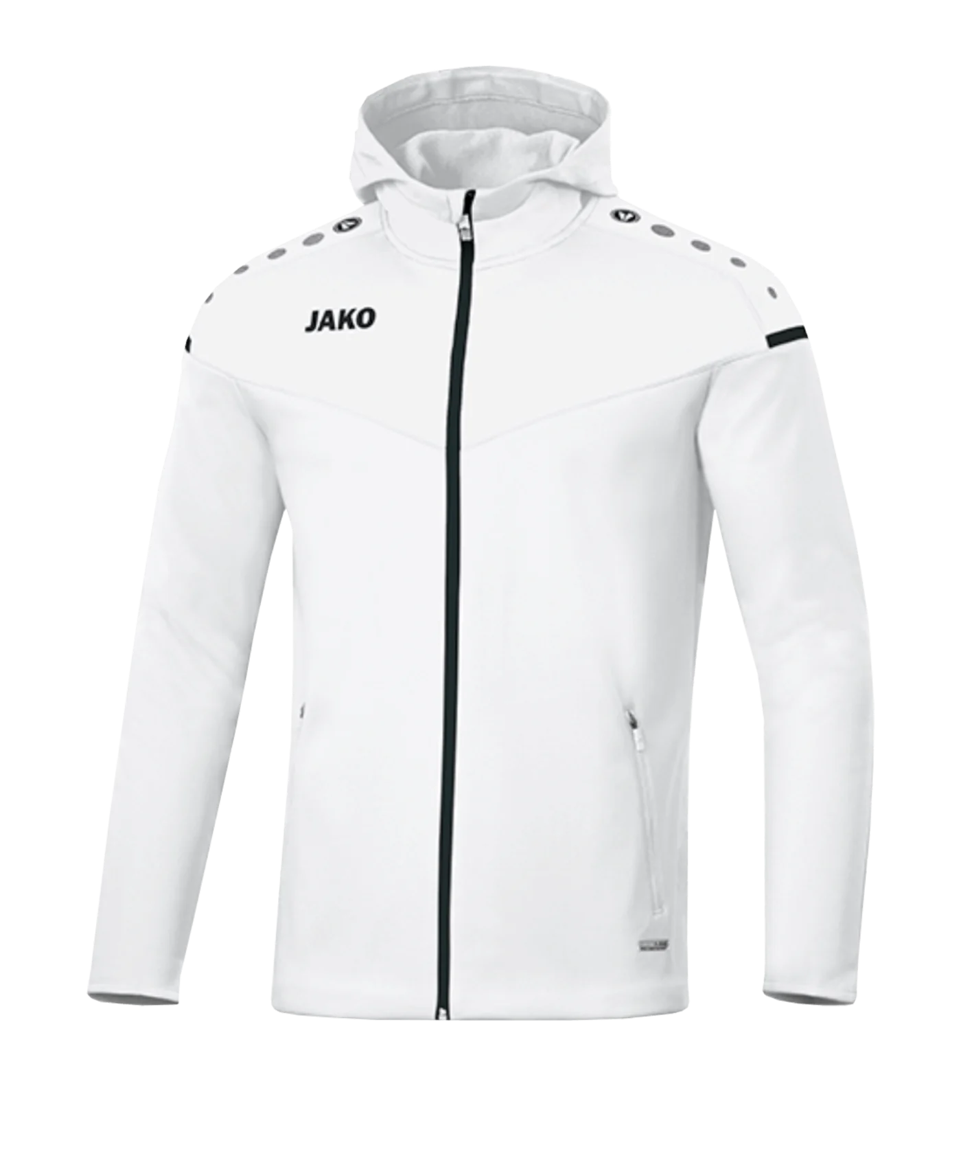 JAKO Champ 2.0 Kapuzenjacke Damen Weiss F00