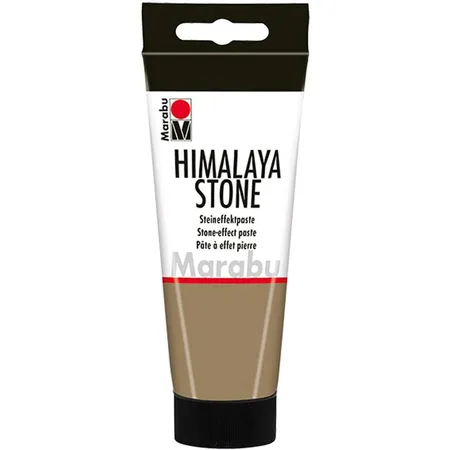 Marabu Opake Steineffektpaste Himalaya Stone, Sandstein 127, 100 ml