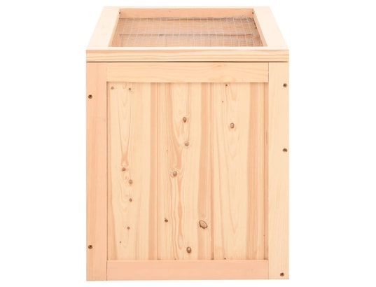 VIDAXL - Cage à hamster 60x35,5x42 cm bois massif de sapin