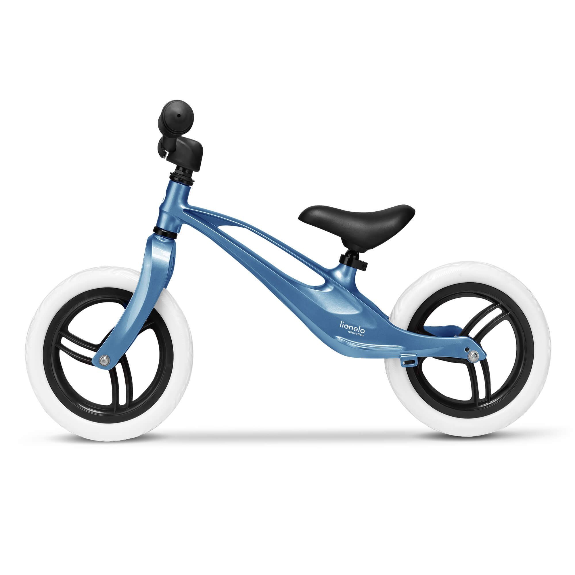 Bicicleta de equilíbrio Lionelo Bart Air ultraleve, quadro de magnésio, a partir de 2 anos, aro 12 polegadas.