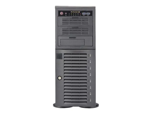 Supermicro SuperServer 7049A-T - Server - tower 4U - 2-vejs - uden CPU - RAM 0 GB - SATA - hot-swap 3.5