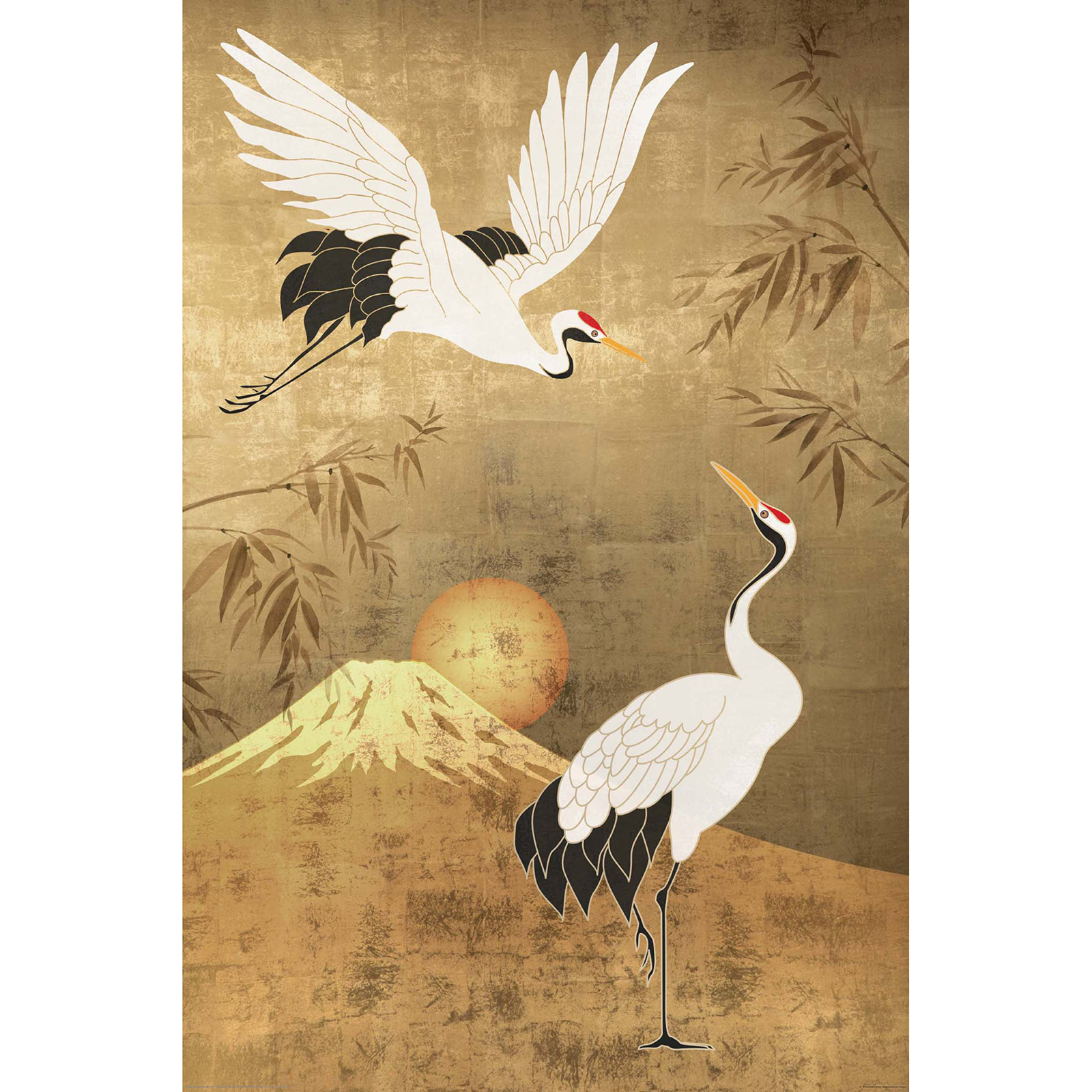 Deco Panel KRANICHE - 60x90 cm