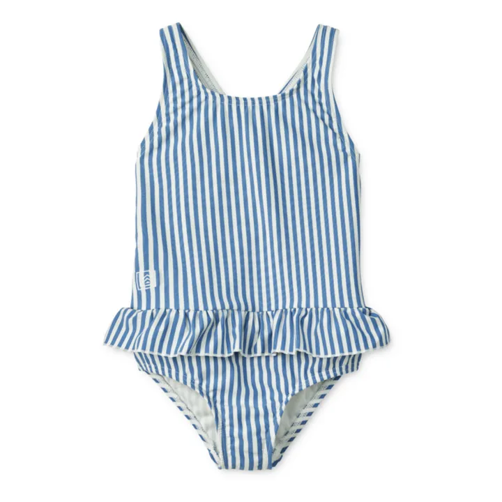 Liewood Maillot 1 Pièce Amara Rayé | Bleu