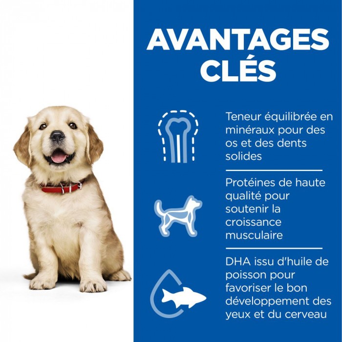 HILL'S Science Plan Large Puppy au Poulet - Croquettes pour chiot