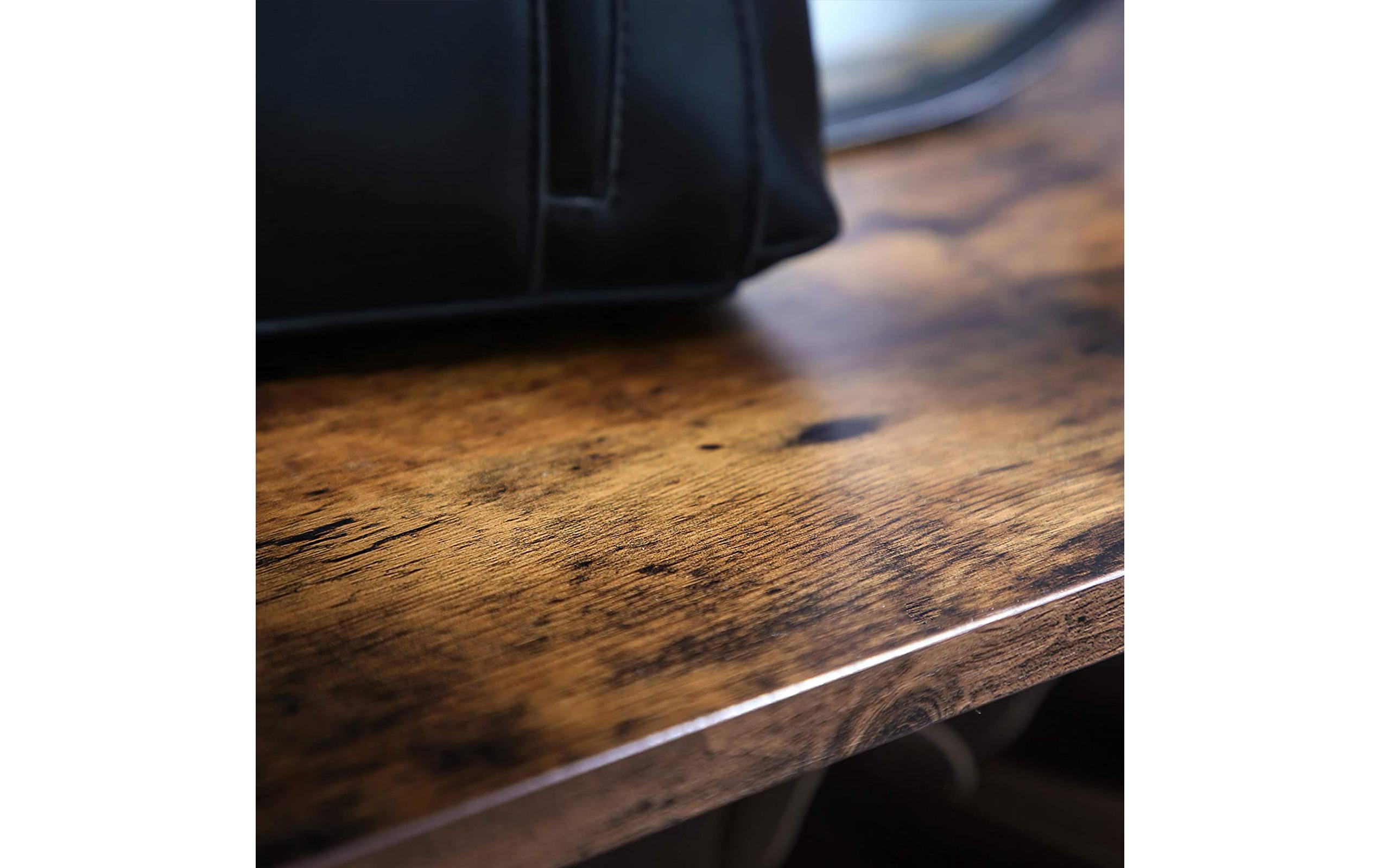 Schuhregal mit 3 Ablagen 100 x 72 cm, Braun/SchwarzSchuhgestell