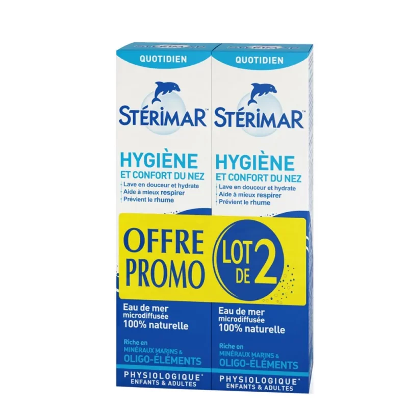 Spray Hygiène et Confort du Nez - 2x100ml