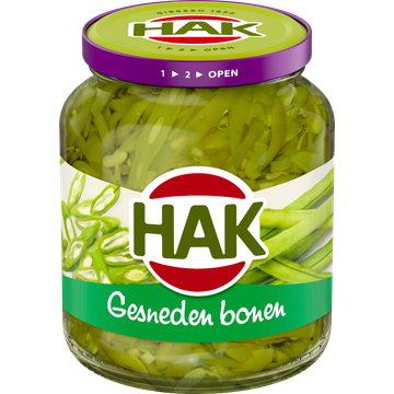 Hak Gesneden Bonen Bio 340 g