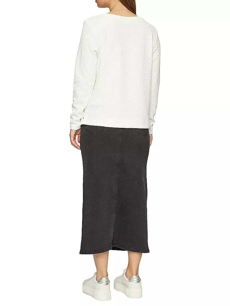 S.OLIVER Sweatshirt weiss