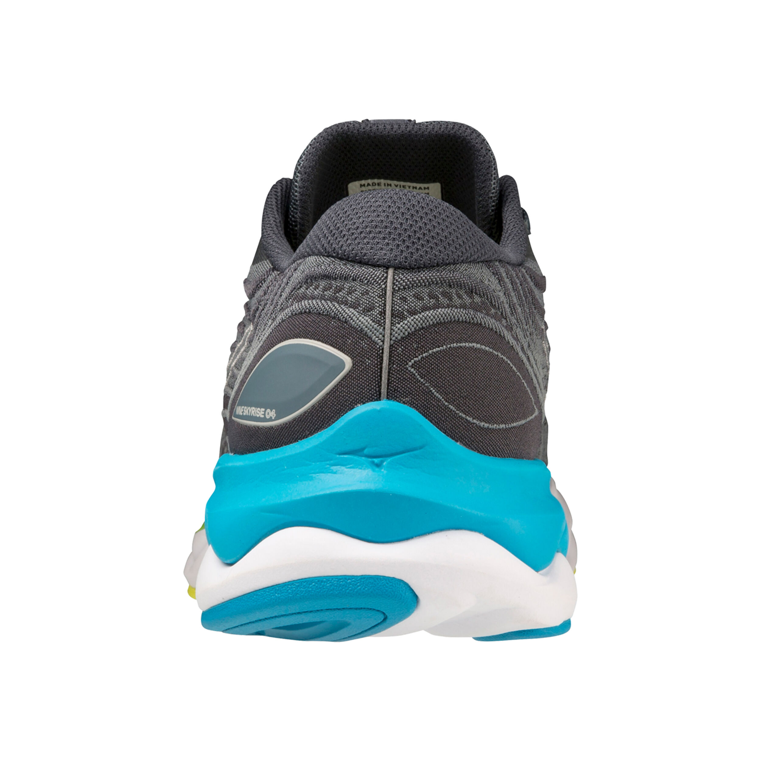 Mizuno Wave Skyrise 4 Chaussure De Running Sans Stabilisateurs Hommes - Gris , Bleu Clair