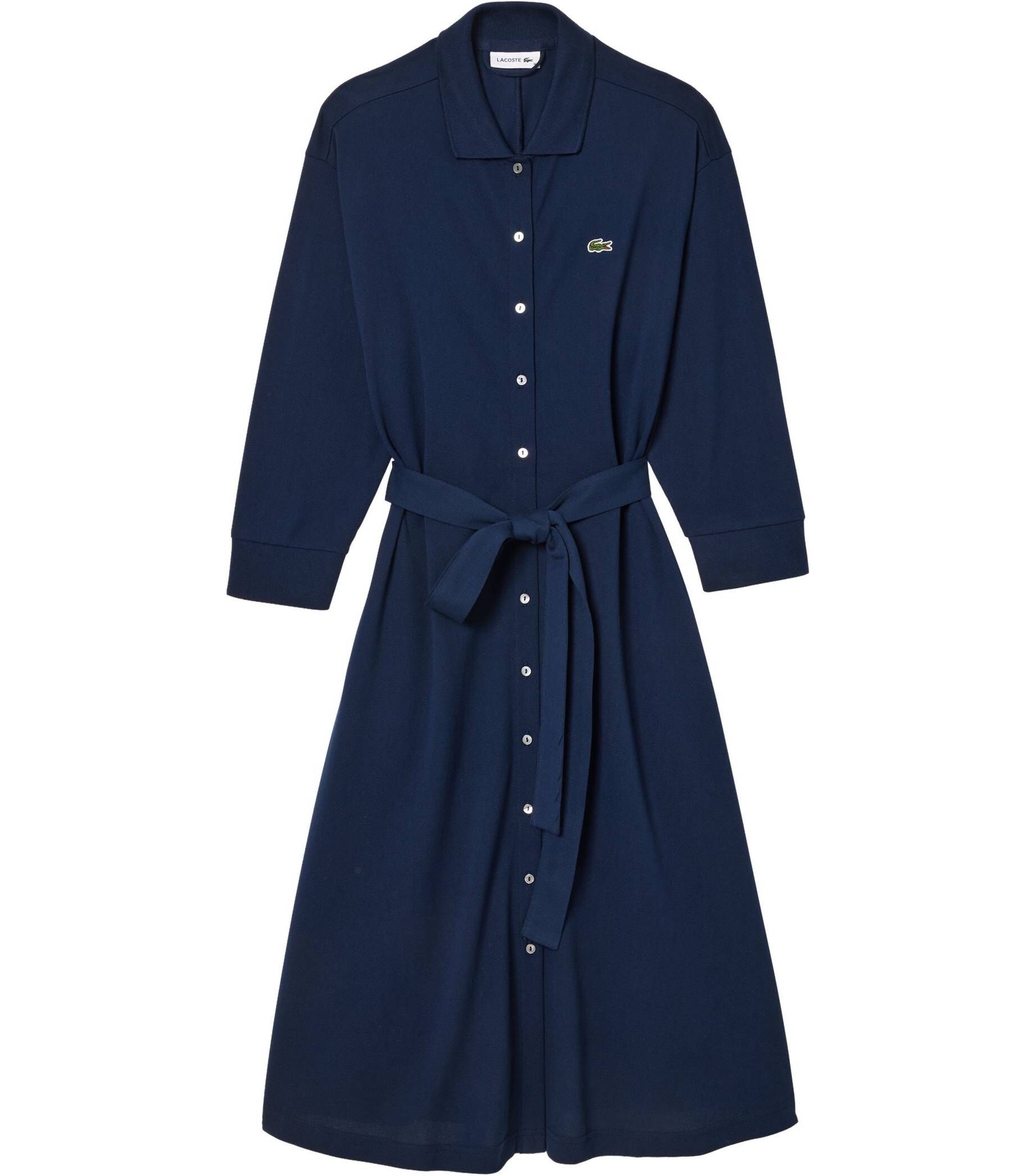 Lacoste| Damen Hemdblusenkleid