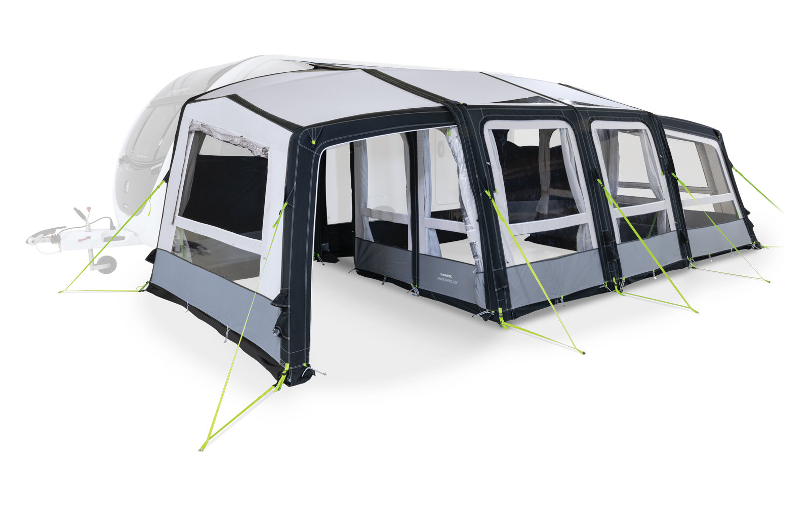 Dometic Grande Air Pro Extension aufblasbare Vorzelterweiterung für Wohnwagen- / Reisemobilvorzelt Links
