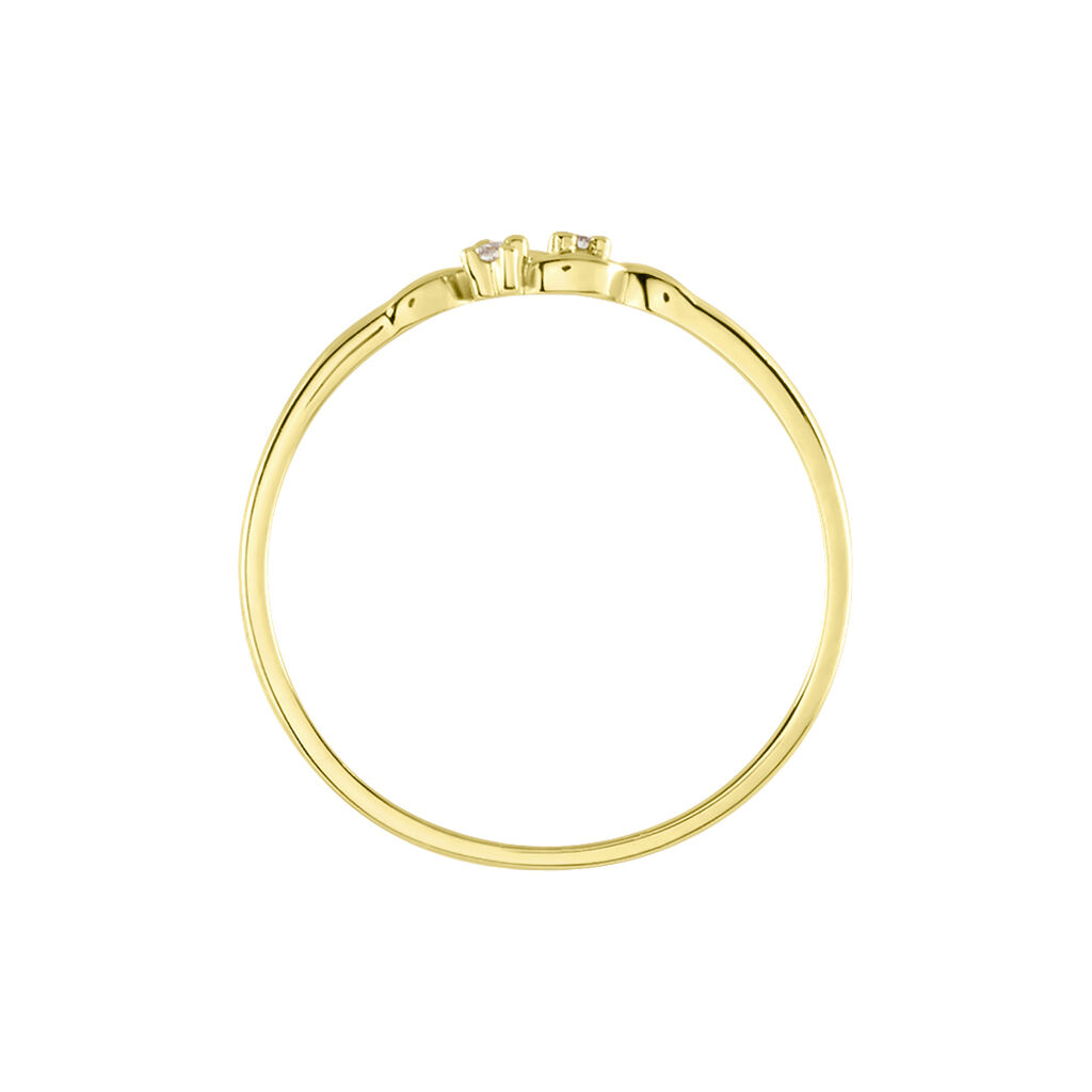 Bague Or Jaune Ulpia Diamants