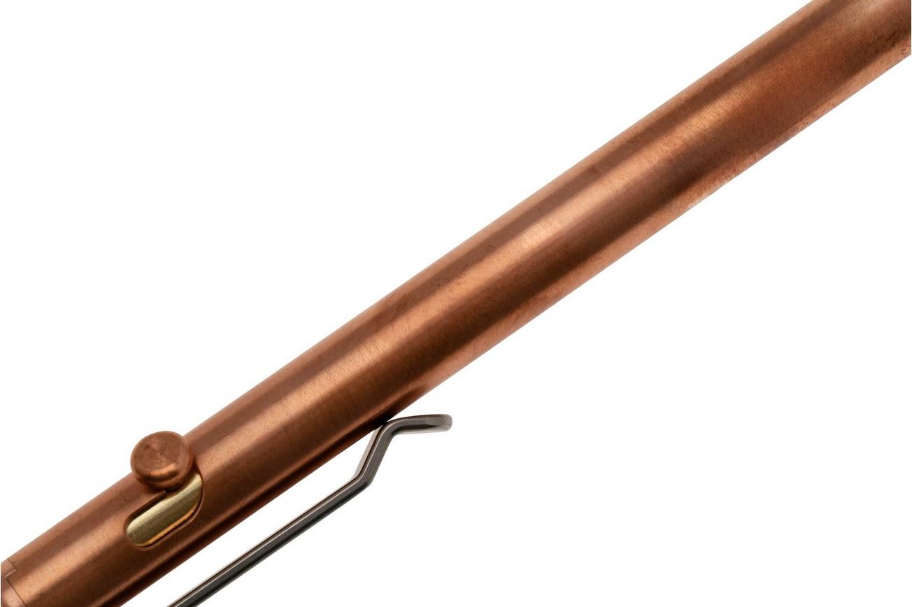 Big Idea Design Slim Bolt Action Pen SBA-CO Copper, everyday carry pen