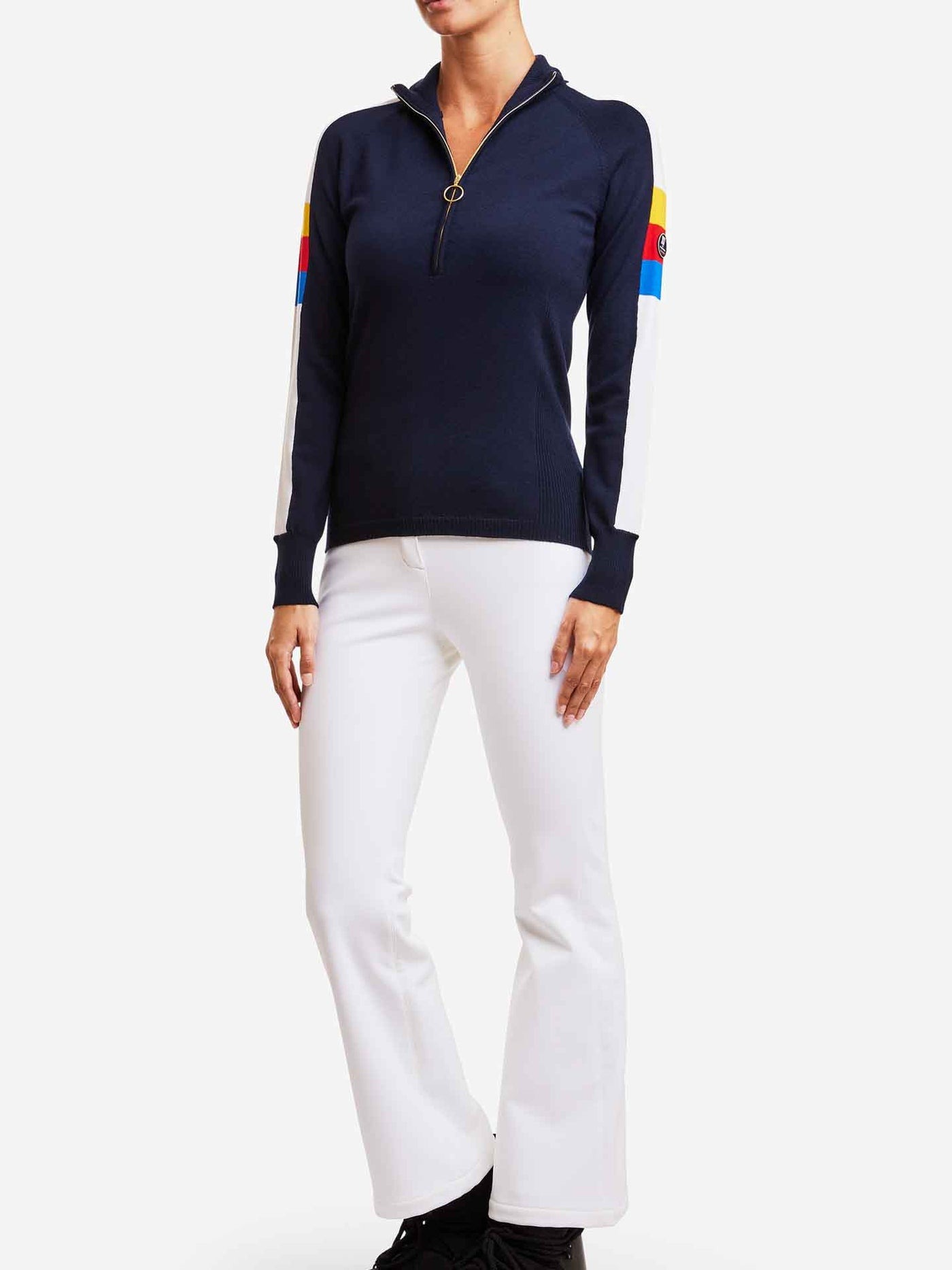 Varden Zip Up Dame Navy Blue