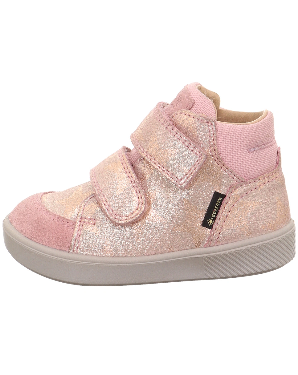 Klett-Schuhe SUPIES in rosa/gold
