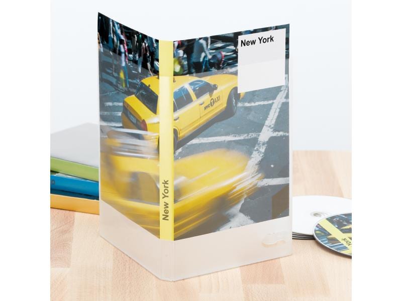 HERMA DVD-Einleger 5037 Weiss, 25 Etiketten Einleger für DVD und CD