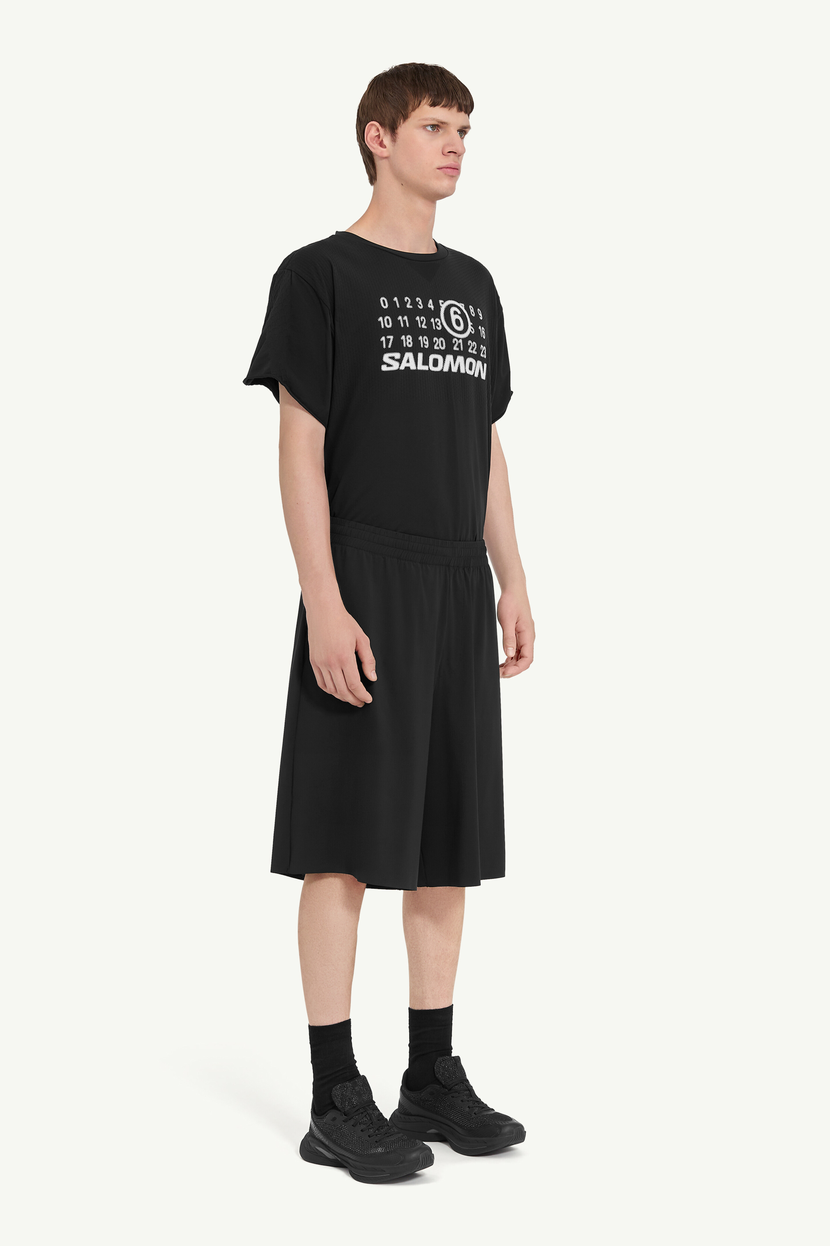 Black Running Shorts MM6 x Salomon | MM6 Noir