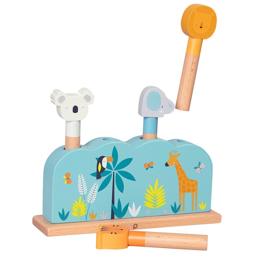 Jeu pop up - Crazy jungle - Ecru