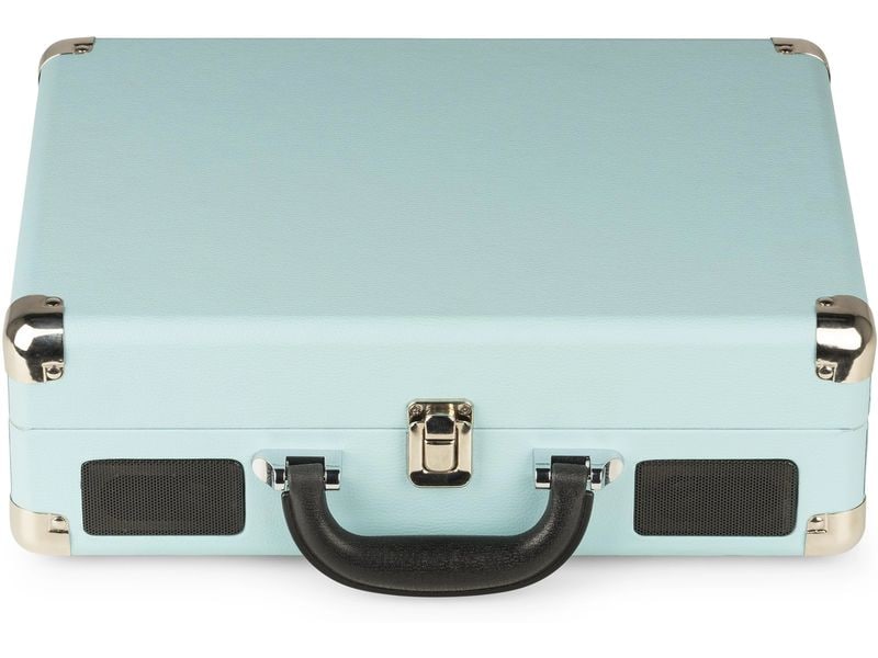 Audizio Plattenspieler RP114 Blau Stilvoller Plattenspieler im Kofferdesign