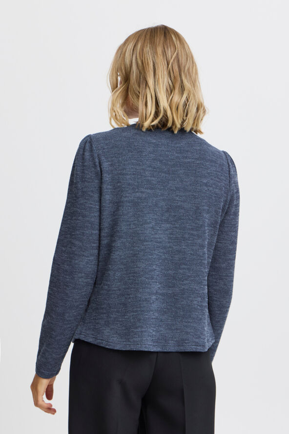Fransa FRANABEL TEE 1 Navy blazer melange