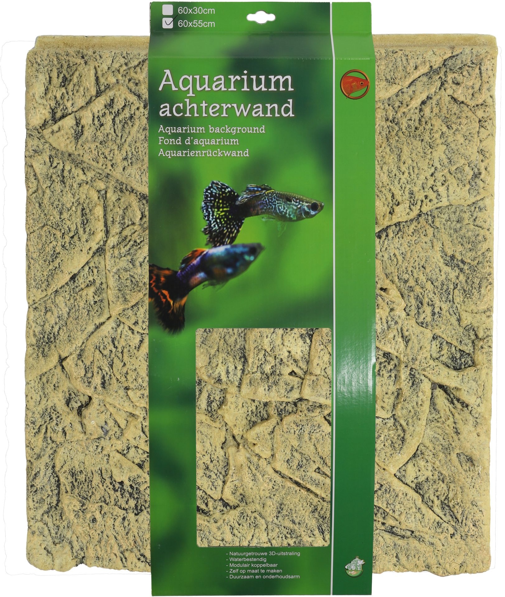 Aqua deco achterwand canyon sand 60x55cm