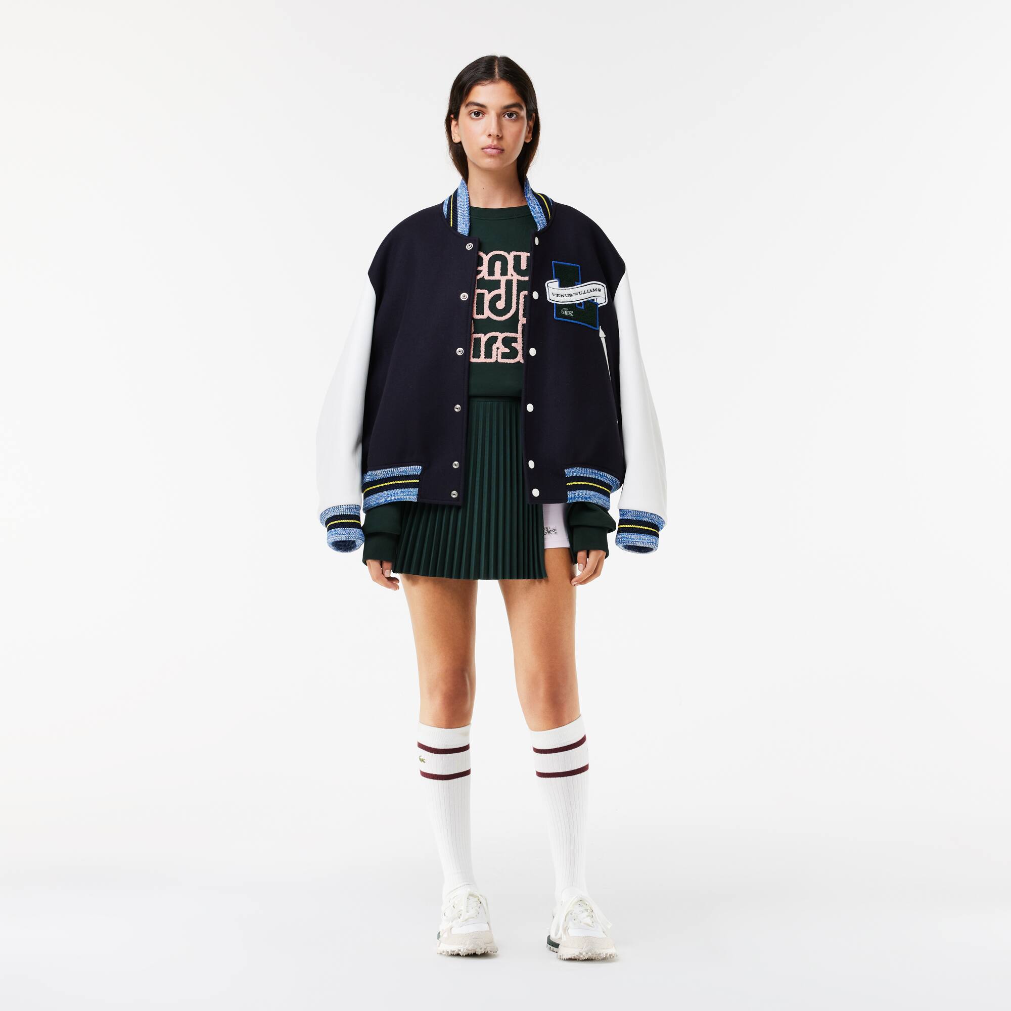 Lacoste x Eleven by Venus Tennis-Faltenrock Lacoste X EleVen by Venus Williams - Grün - Lacoste - Damen
