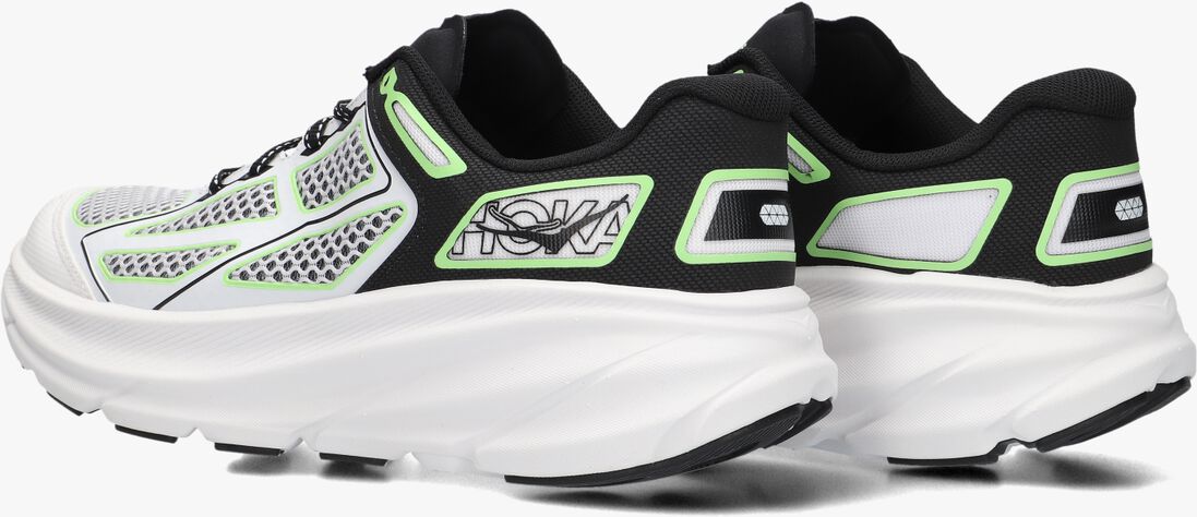 witte hoka lage sneakers clifton one9