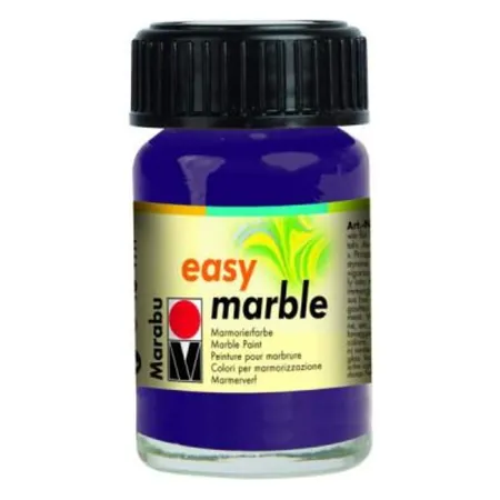 Marabu easy marble aubergine, 15 ml