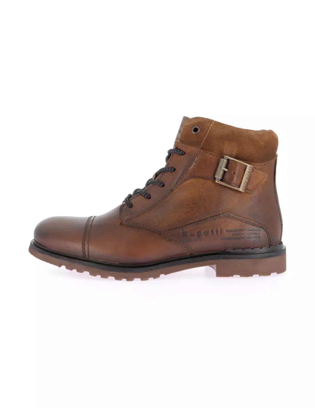 BUGATTI VITTORE - Bottines & boots Cognac